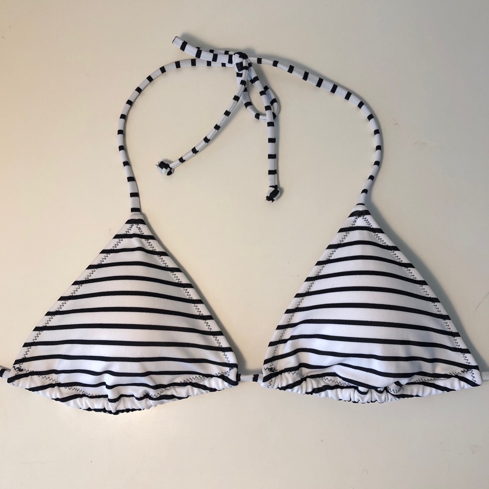 VS Striped Bikini Top